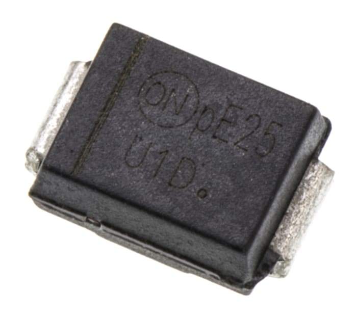 onsemi Diode, 2-Pin DO-214AA (SMB) MURS120T3G