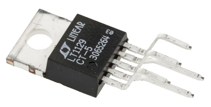 Linear Technology LT1129CT-5#PBF, 1 Low Dropout Voltage, Voltage Regulator 700mA, 5 V 5-Pin, TO-220