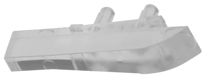 Guía de luz LED Dialight Optopipe™ de 1 vía, para LED de 3 x 3 mm, long. 17.8mm, mont. en PCB