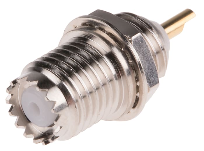 RS PRO, Jack UHF Connector, 50Ω, Solder Termination, Straight Body