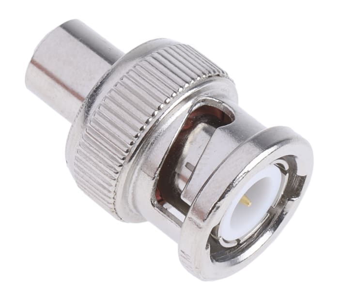 RS PRO 50Ω Straight BNC RF Terminator, 1GHz, 0.5W Average Power Rating