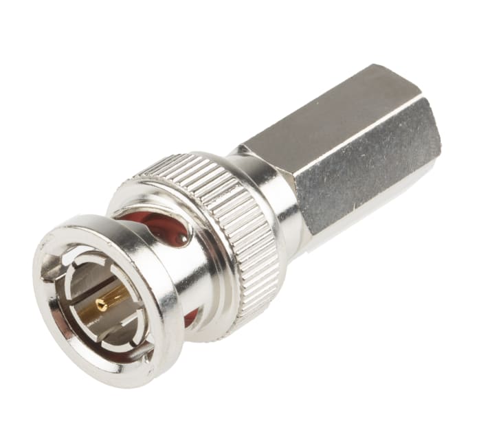 RS PRO, Plug Cable Mount BNC Connector, 75Ω, Twist On Termination, Straight Body