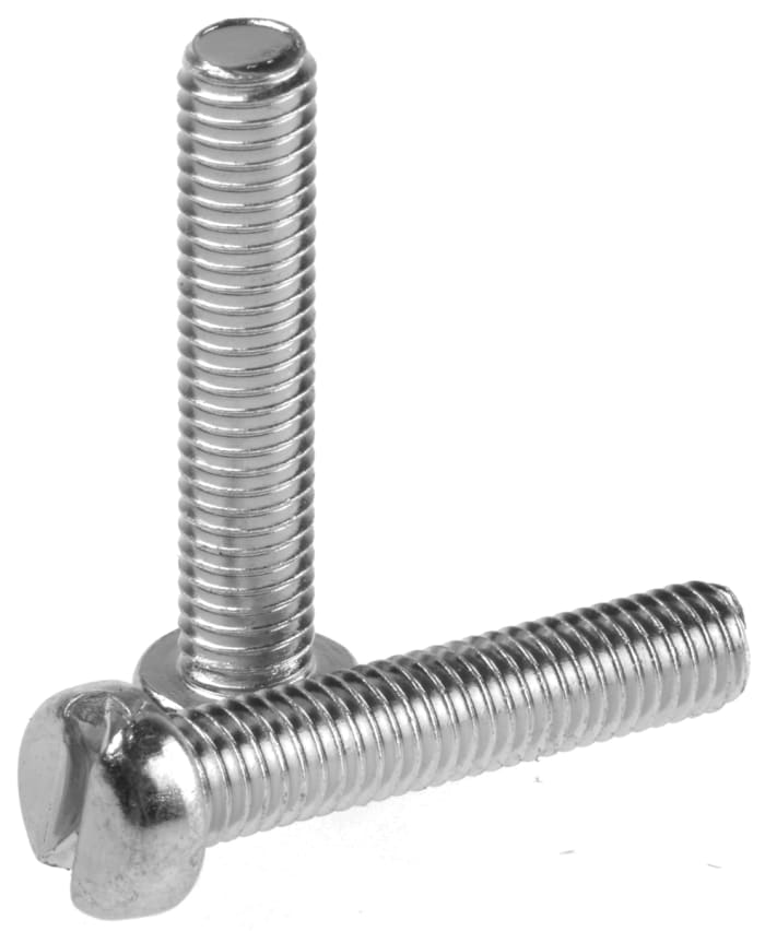 RS PRO | Tornillo mecánico con cabeza Cilíndrico con huella Ranura RS ...