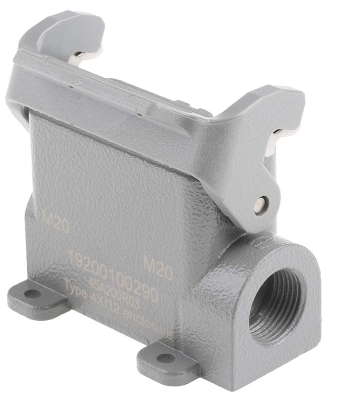 HARTING Han A Heavy Duty Power Connector Hood, M20 x 2 Thread