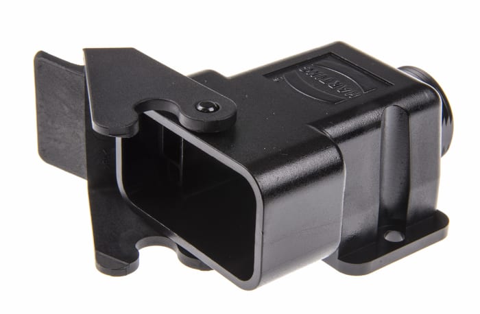 HARTING, Dust Protection Cover Connector Housing Surface Mount Socket, 4P+2E, Screw Down Termination