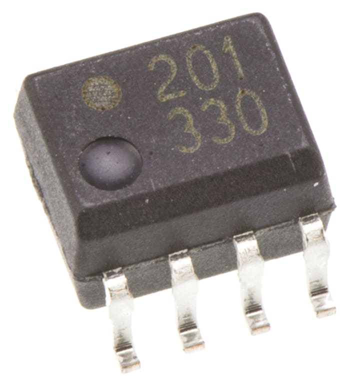 Broadcom, HCPL-0201-000E DC Input Logic Gate Output Optocoupler, Through Hole, 8-Pin SOIC