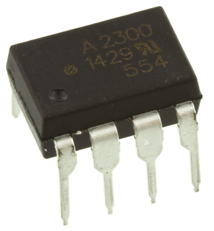 Broadcom, HCPL-2300-000E DC Input Logic Gate Output Optocoupler, Through Hole, 8-Pin DIP