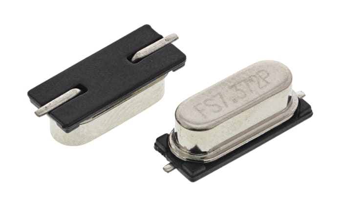 Fox Electronics 7.3728MHz Crystal ±30ppm SMD 2-Pin 11.7 x 5 x 4.5mm