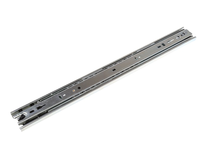 Rail pour rack Accuride DZ3832 en Acier Zingué, longueur 450mm, largeur 12.7mm, charge 50kg