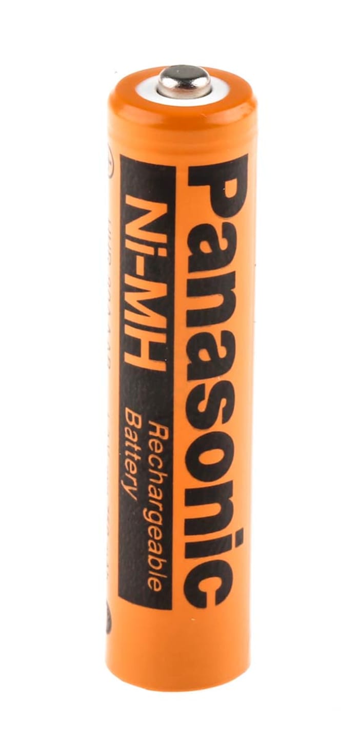 HHR80AAAB Panasonic Panasonic NiMH Rechargeable AAA Battery, 780mAh