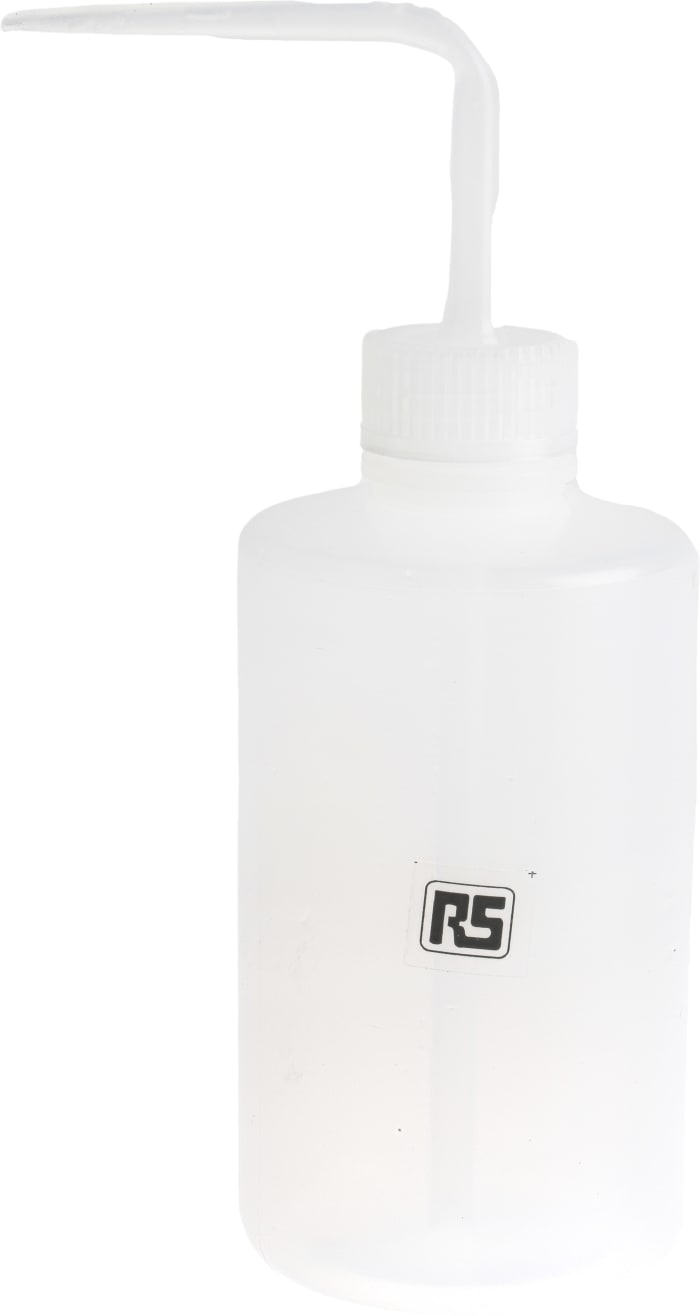 Vymačkávací lahvička, Průsvitná 225ml pro Čisticí prostředek, olej, rozpouštědla RS PRO