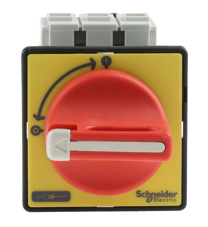 Interruptor seccionador, 3P, 3 NA, Corriente 20A, Potencia 11kW, IP20, IP65 TeSys