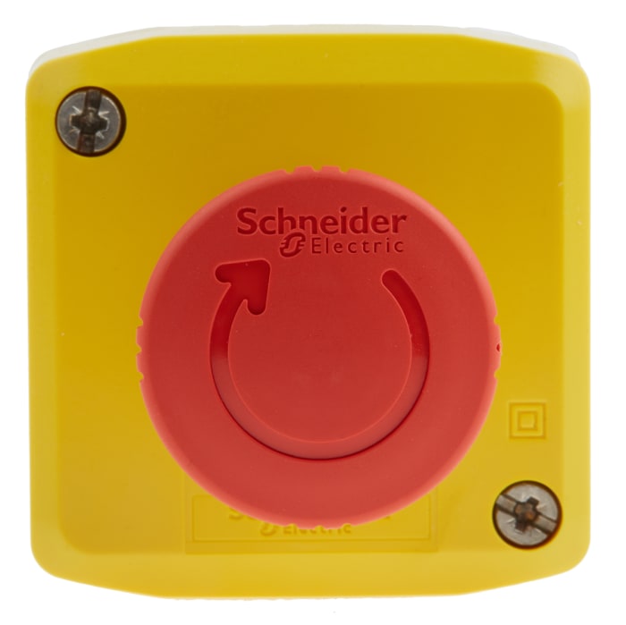 Seta de emergencia Schneider Electric serie Harmony XALK, SPDT, montaje superficial, Ø de montaje 40mm, IP66, IP67,