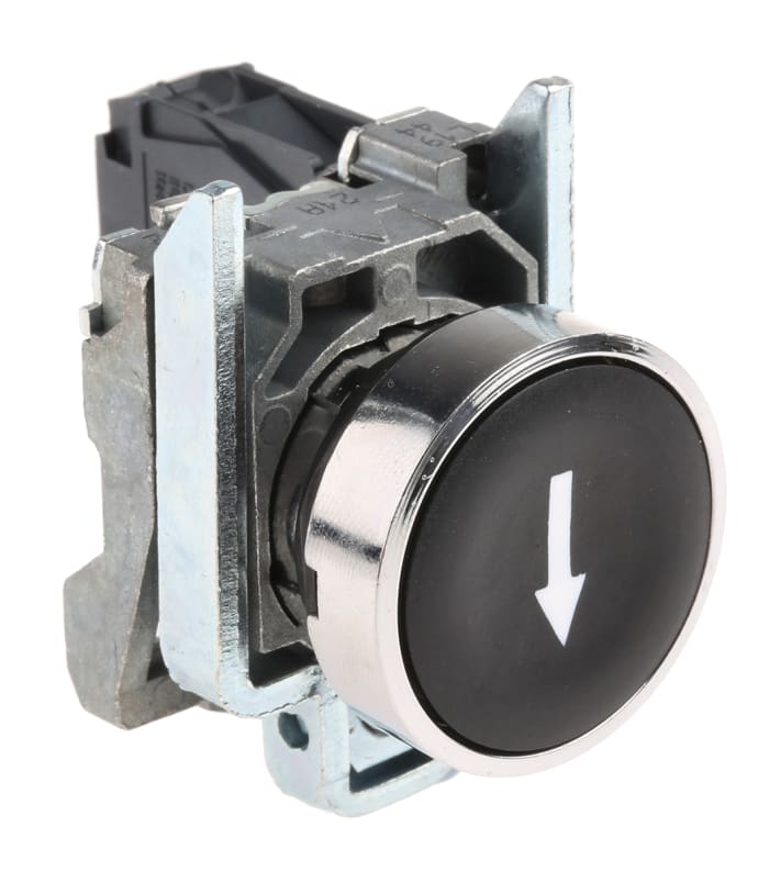 Schneider Electric Harmony XB4 Series Push Button, Panel Mount, 22mm Cutout, SPST