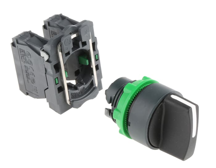 Schneider Electric Selector Switch - (2 NO) 3 Positions