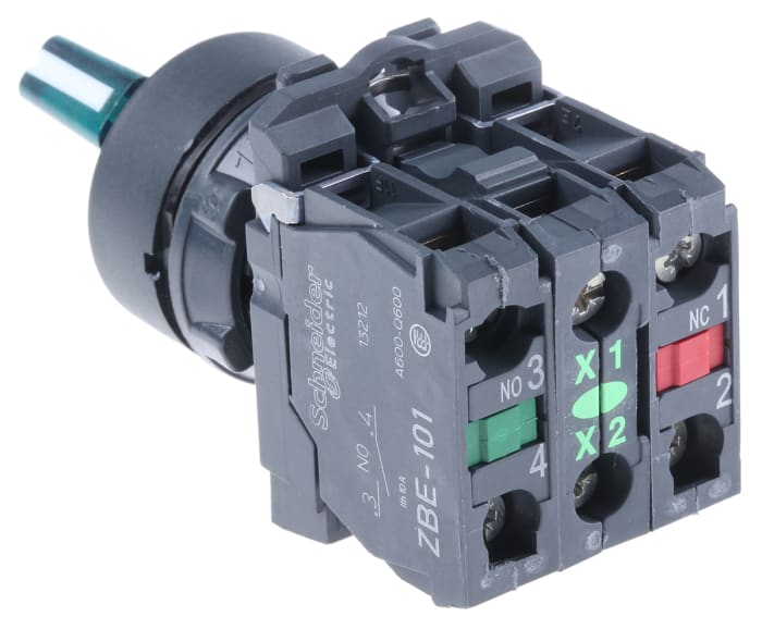 XB5AK123M5 Schneider Electric Schneider Electric Selector Switch 2 Positions 6096114 RS