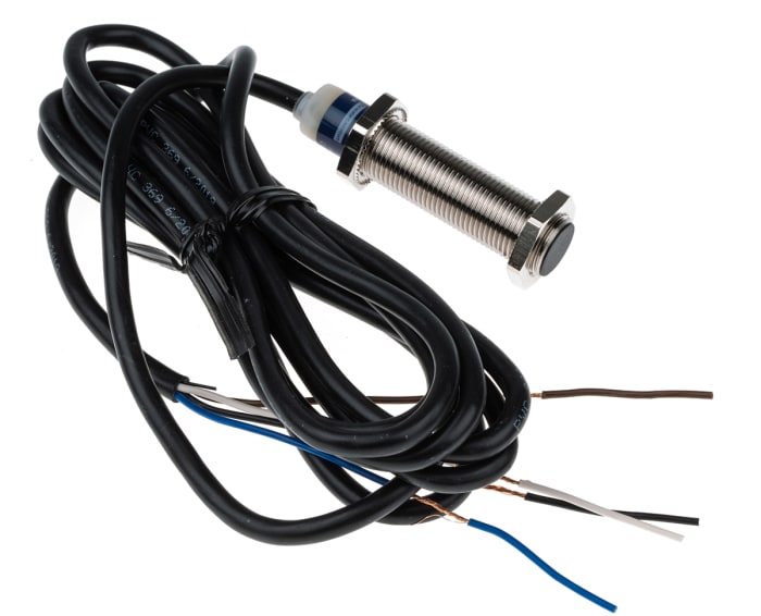 Telemecanique Sensors Inductive Barrel Proximity Sensor, M12, 2 mm Detection PNP/NPN NO/NC, 10 → 36 V dc