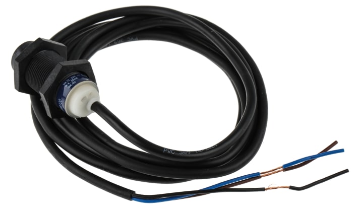 Telemecanique Sensors Inductive Threaded Barrel Proximity Sensor, M18, 8 mm Detection 4-20 mA, 10 → 38 V dc