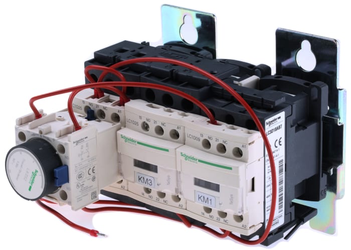 Démarreur étoile-triangle Schneider Electric LC3D, 22 kW 24 V c.a.