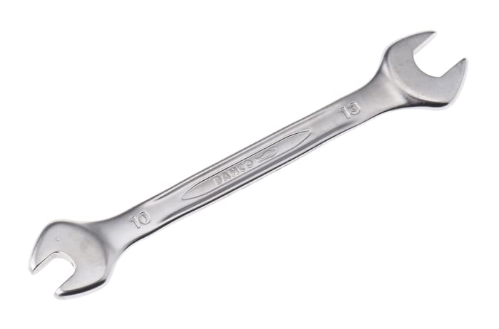 Bahco Double Ended Open Spanner Metric, 153 mm Overall