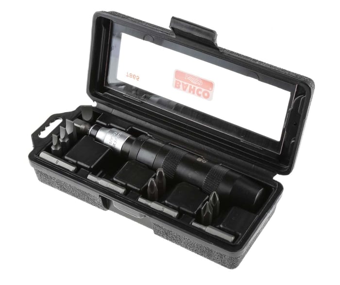 Bahco 15 piece Hexagon, Phillips, Slotted Impact Screwdriver & Bit Set