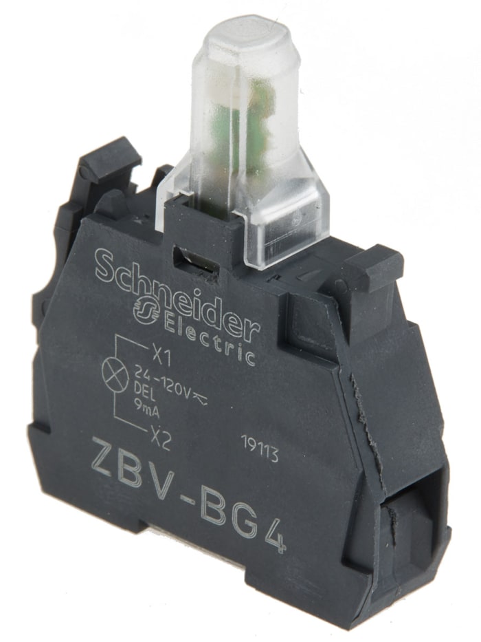 Schneider Electric Harmony XB Işık Bloku - Sinyal Bloku - Aydınlatma Bloku, Kırmızı, LED Aydınlatma, Vidalı