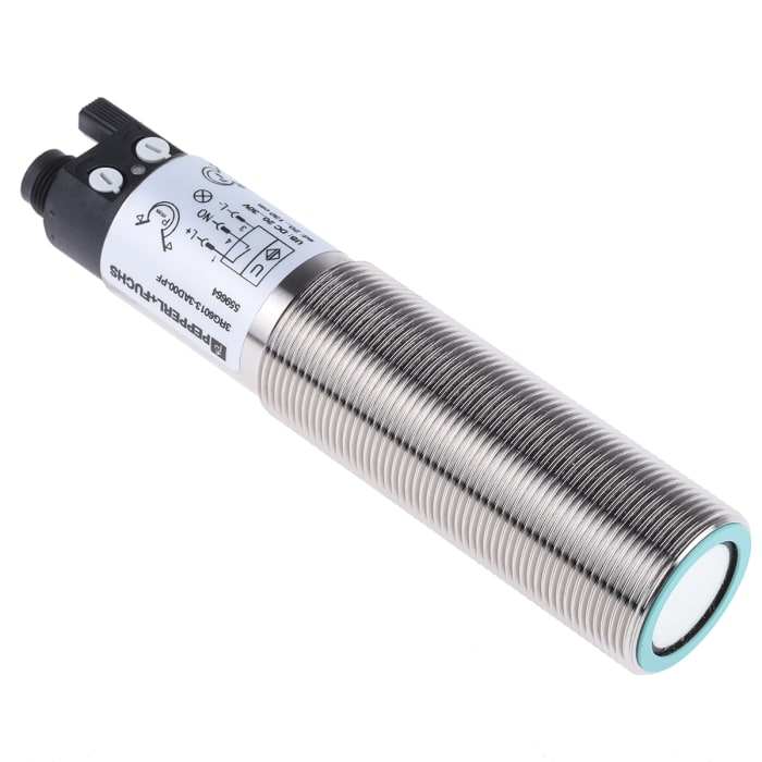 Snímač přiblížení 200 → 1300 mm Válec se závitem M30 300 mA 12 → 30 V dc IP65