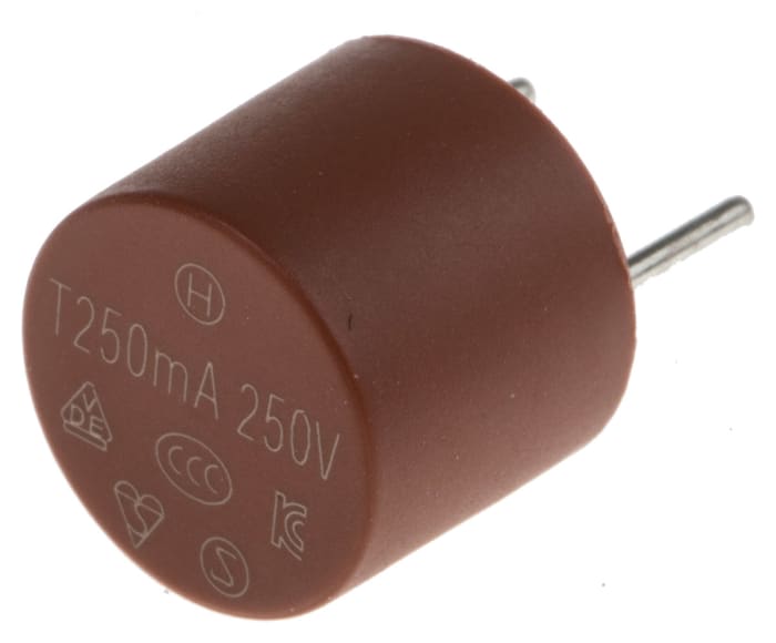 RS Pro Kondansatör Tip Sigorta (PCB) T 250mA