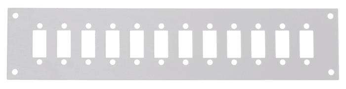 Panneau de thermocouple RS PRO à utiliser avec Jusqu'à 12 Prises de courant à visser dans la façade