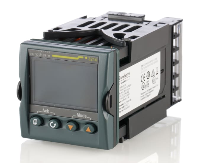 Eurotherm 3216 AÇIK/KAPALI PID Sıcaklık Kontrol Cihazı, 3 Çıkışlı, Değiştirme Rölesi, Mantık, Röle