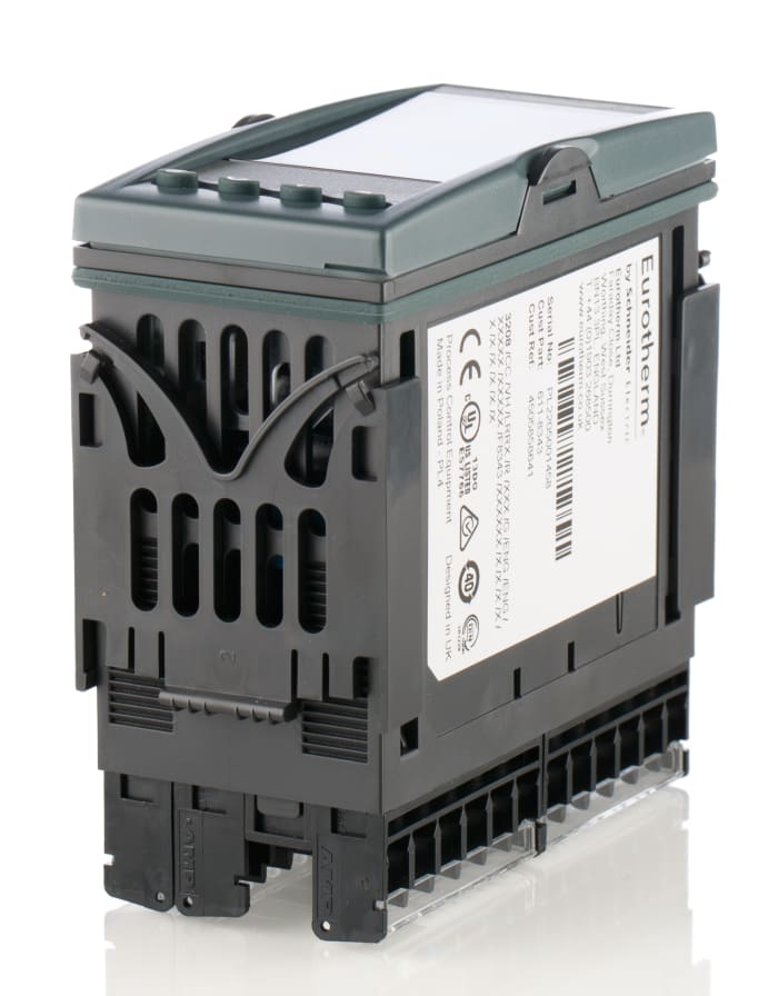 Eurotherm 3208 PID Temperature Controller, 96 x 48 (1/8 DIN)mm, 4 Output Changeover Relay, Logic, Relay, 85 →