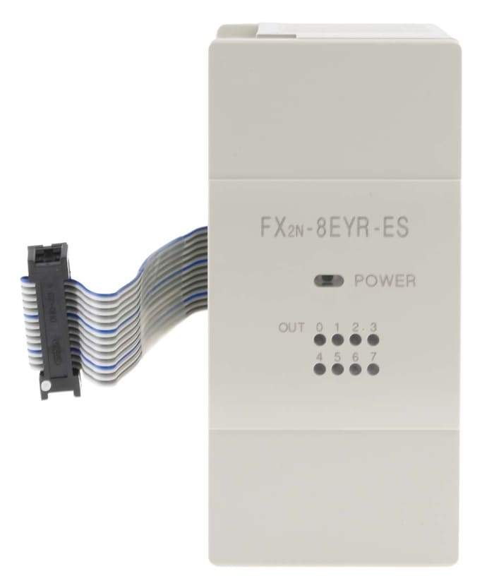 Mitsubishi PLC Expansion Module for Use with FX3U Series, Digital, Relay, Transistor