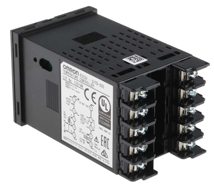 E5CSV-Q1TD-500 Omron | Omron E5CSV PID Temperature Controller, 48 x ...