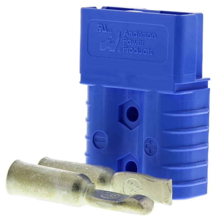 Connecteur de batterie Anderson Power Products, 2 contacts , 120A, 600 V