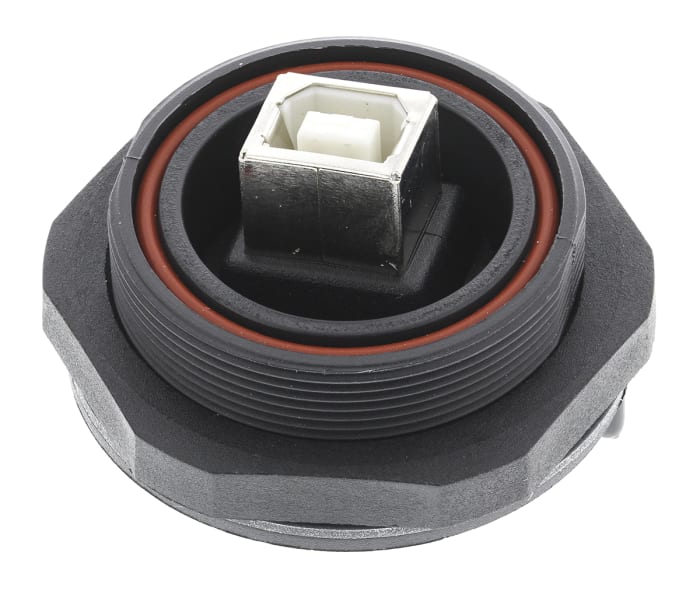 EMBASE USB 2.0 TYPE B, A SOUDER