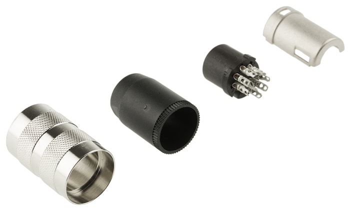 Amphenol 8 Pole Industrial & Automation Circular Connector, 5A, 100 V ac, Cable Mount
