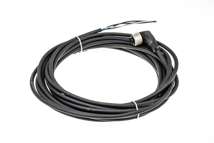 Câble d'actionneur Telemecanique Sensors 4 conducteurs , M12 Femelle pré-câblé, 5m