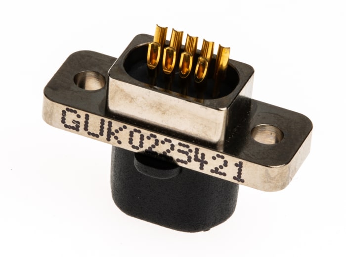 Glenair MWDM 9 Way Panel Mount D-sub Connector Plug