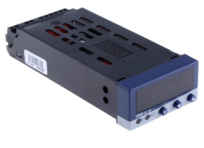 Jumo di 32 LED On/Off Temperature Controller, 24mm x 48mm
