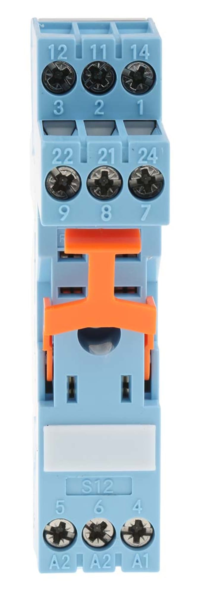 Releco MRC 8 Pin 250V ac DIN Rail Relay Socket, for use with IRC Series