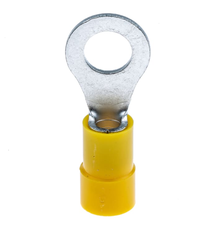 RS PRO RS PRO Insulated Ring Terminal, M6 Stud Size, 4mm² to 6mm²