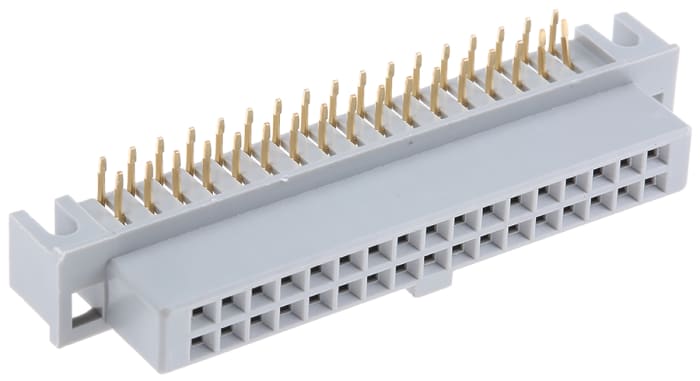 3M 5100 Series Right Angle Through Hole Mount PCB Socket, 34-Contact, 2-Row, 2.54mm Pitch, Solder Termination