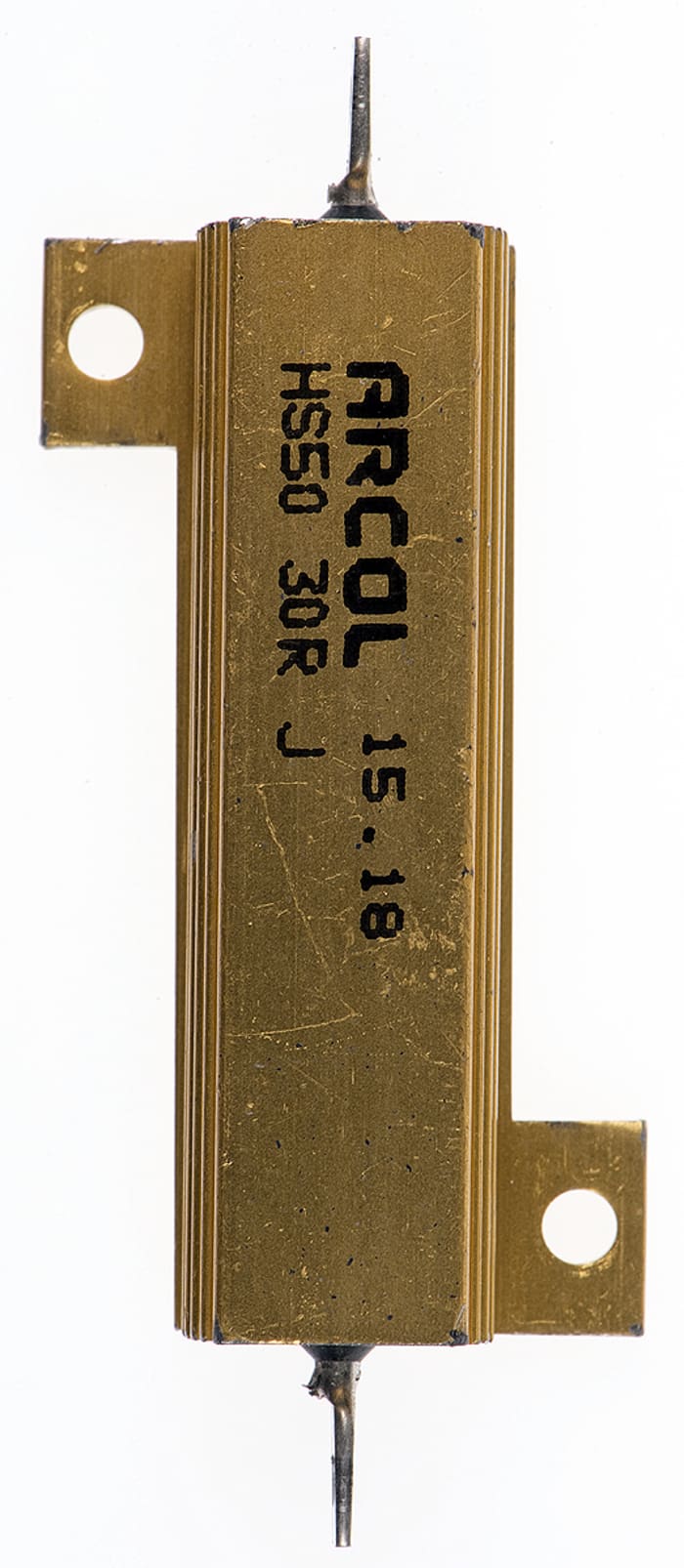 Arcol HS50 Lastwiderstand 2Ω 50W - Alu Gehäuse Axialanschluss