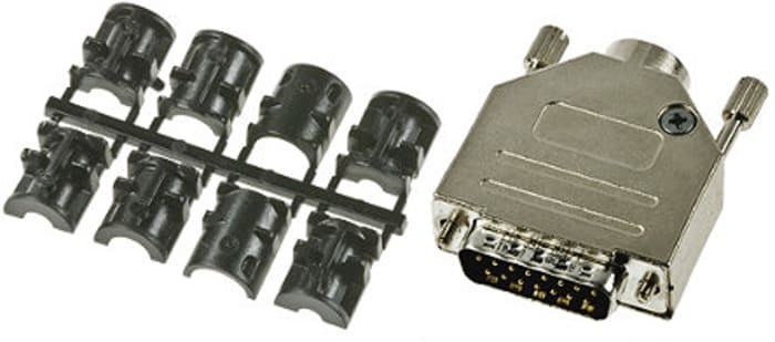 Amphenol Communications Solutions D-ST 15 Way Cable Mount D-sub Connector Plug