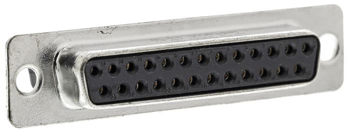 Amphenol Communications Solutions 25 Way Cable Mount D-sub Connector Socket, 2.76mm Pitch