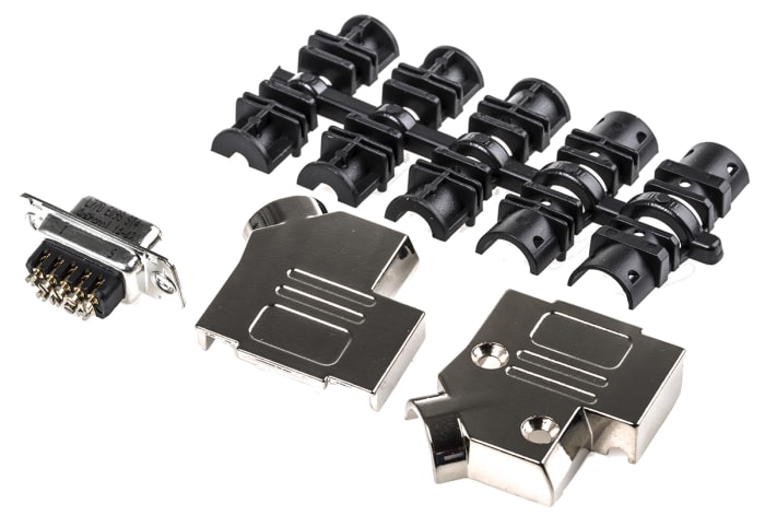 Conector D-sub Amphenol Communications Solutions, Recto, Montaje en Panel Mount, Hembra, Terminación Terminal roscado,