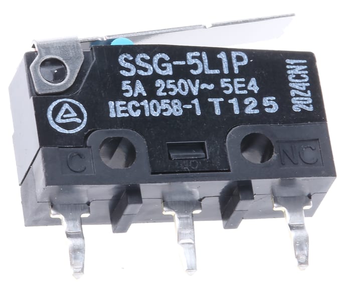 Omron SSG-5L1P Субминиатюрный микропереключатель