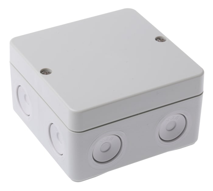 Spelsberg Abox Series Polystyrene Junction Box, IP65, 5 Terminals, 93 x 93 x 55mm