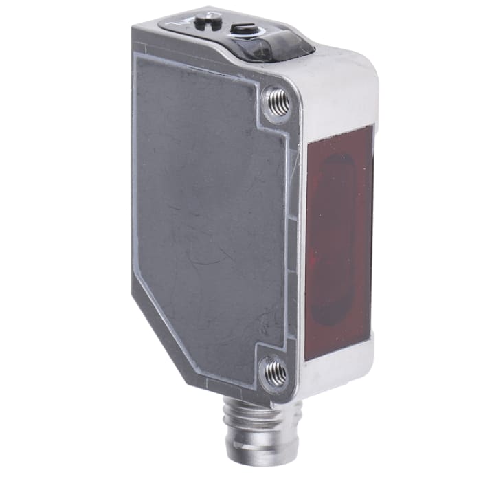 Fotocélula rectangular Omron, Sistema Reflex, alcance 100 mm → 4 m, salida PNP, Conector de M8 4 clavijas,
