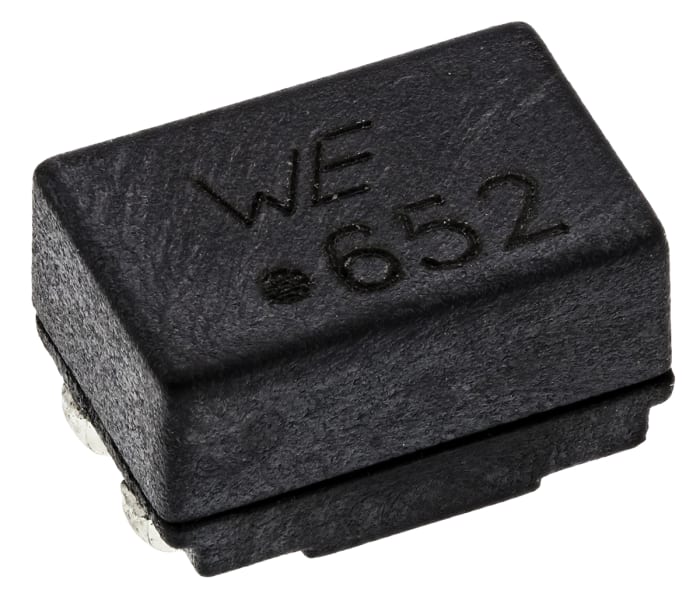 Wurth, WE-SL2 SMD Common Mode Line Filter with a Ferrite Core, 6.5 μH ±50% Dual 400mA Idc